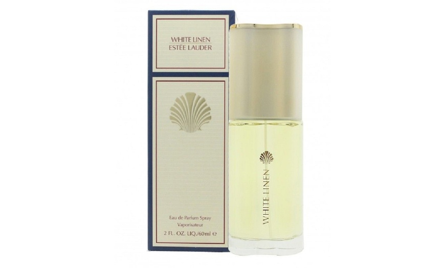 Image 1: One or Two Estee Lauder White Linen EDP 60ml Sprays