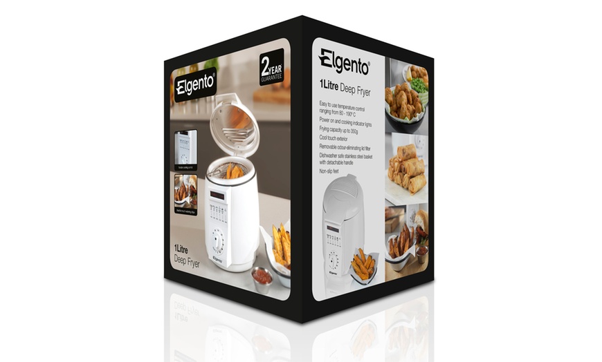 Image 9: Elgento 1L Deep Fryer