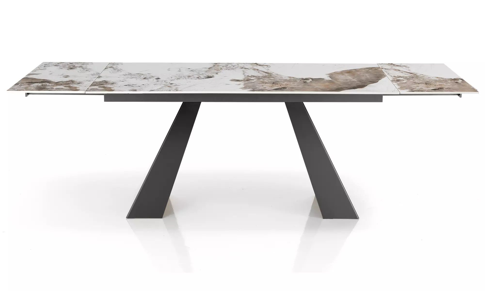 Tomasucci ausziehbarer Esstisch Hut, Jorum oder Tychi Onice White