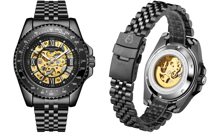 Image 1: Reloj deportivo con taquímetro para hombre