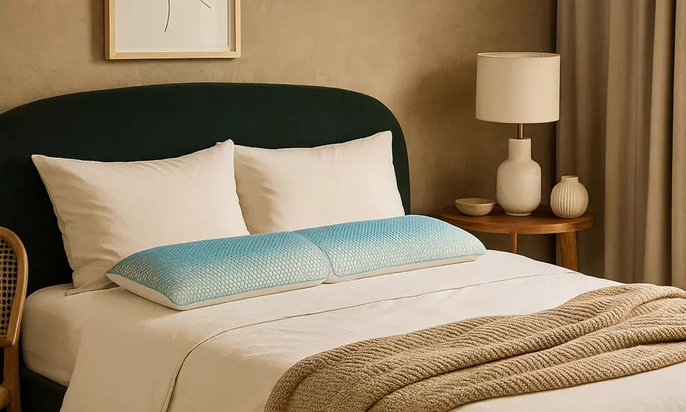 Cuscino in memory foam con struttura a nido d'ape, Sampur