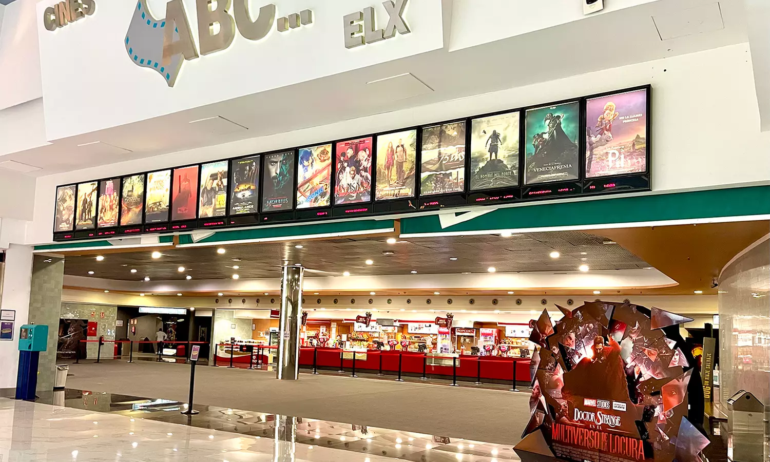 Entradas para Cines ABC con Opciones con Palomitas y Bebida