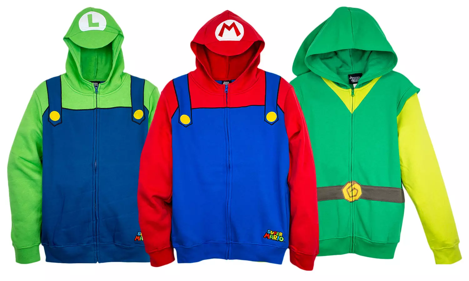 Men's Nintendo Costume Hoodies - Primary Image