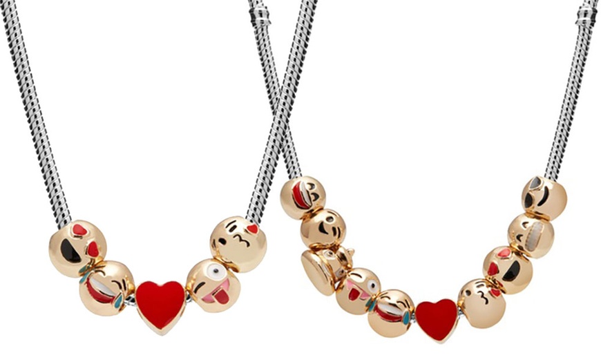 Image 15: Emoji Charm Jewellery