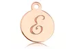 Pendentif Initial en or rose 18 carats de la marque Ah! Jewellery® - Image 7
