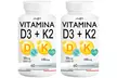 60, 120, 180 ou 360 compléments alimentaires de vitamines D3 et K2 de Lineadiet - Image 4