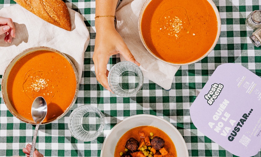 Image 11: Menú semanal de platos preparados veganos con envío a domicilio para 1