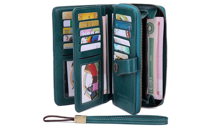 Image 5: RFID-Blocking Wallet for Women 