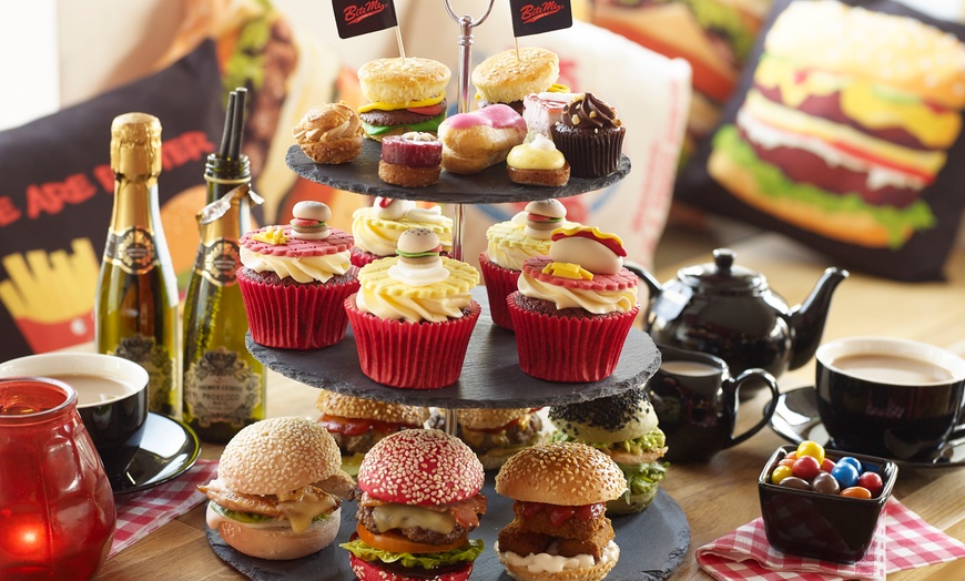 Image 1: Up to 10% Off on Afternoon Tea at Bite Me Burger