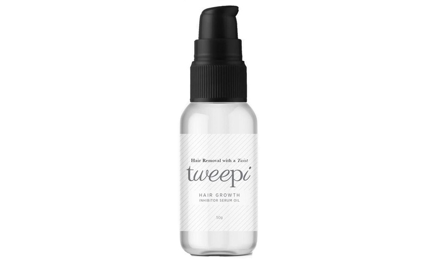 Image 1: One, Two or Three Bottles of Tweepi Hair Growth Inhibitor Serum Oil