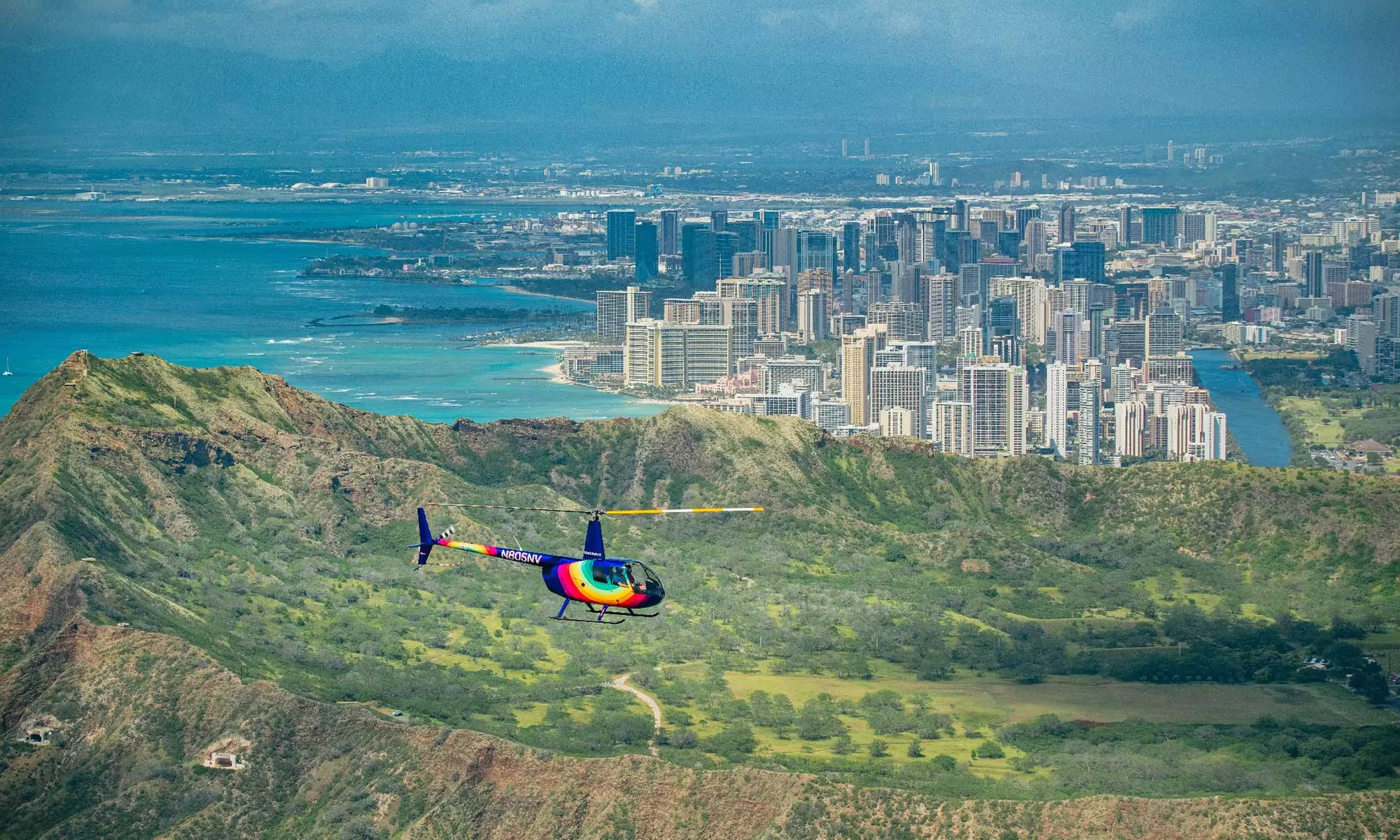 Shared or Private Waikiki Pearl Harbor Helicopter Tour 