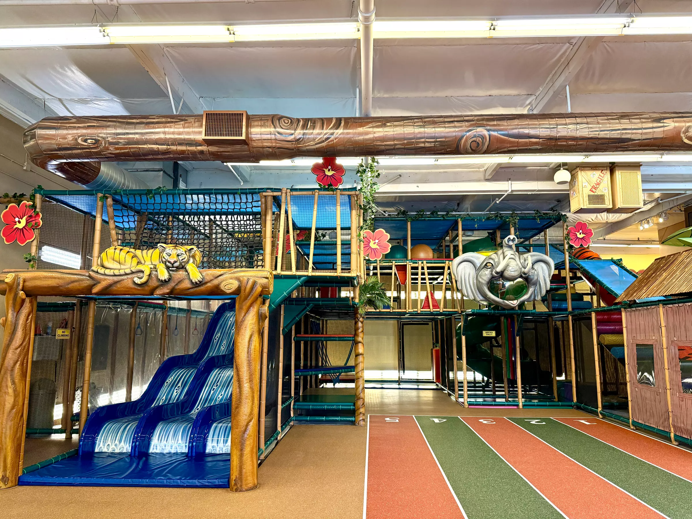 Animal-Themed Jungle Gym: One Open-Play Session for One Child