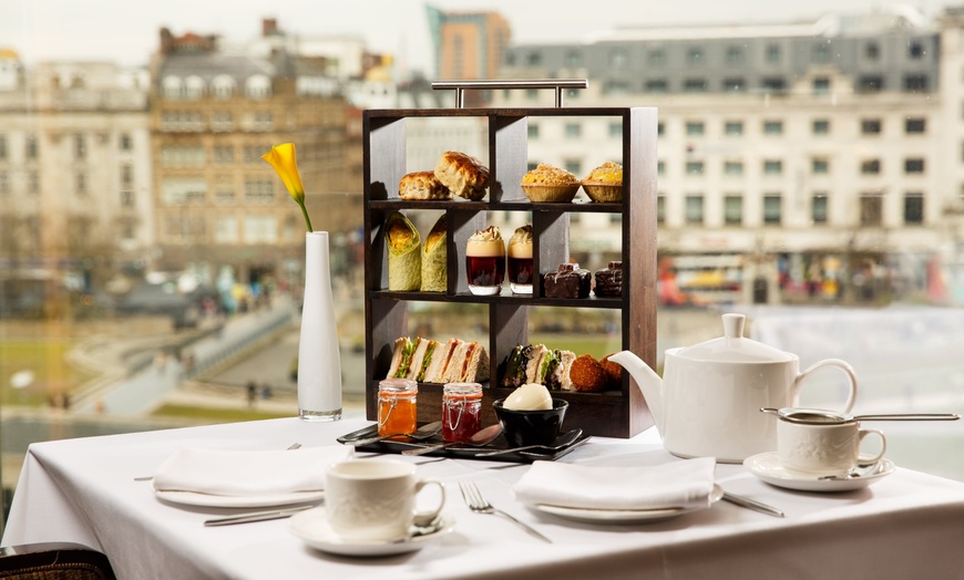 Image 1: Afternoon Tea at Mercure Manchester Piccadilly Hotel