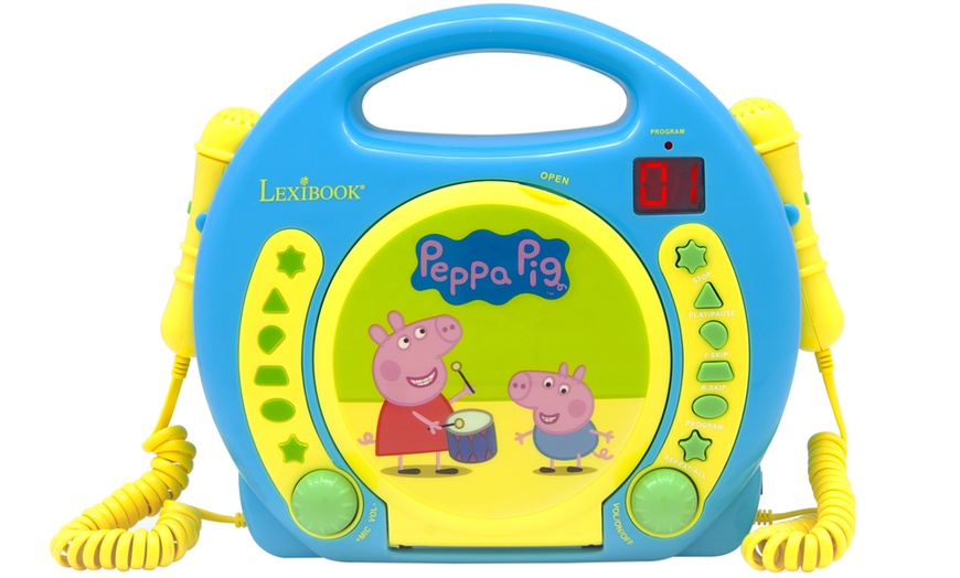 Image 1: Lexibook Peppa Pig CD Player