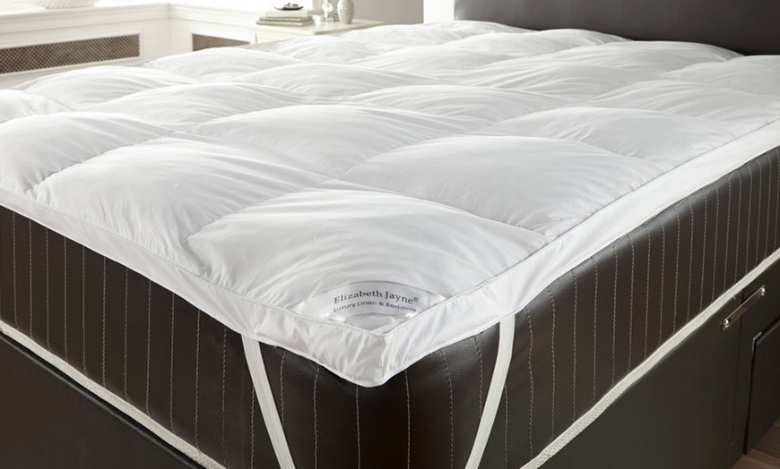 Image 1: Mattress Topper and Pillows