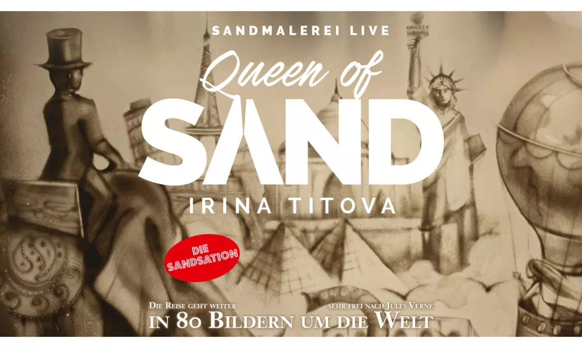Irina Titova, „In 80 Bildern um die Welt“ - die magische Sandreise (25% sparen) - Primary Image