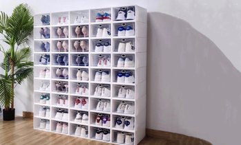 Stackable Shoe Storage Box
