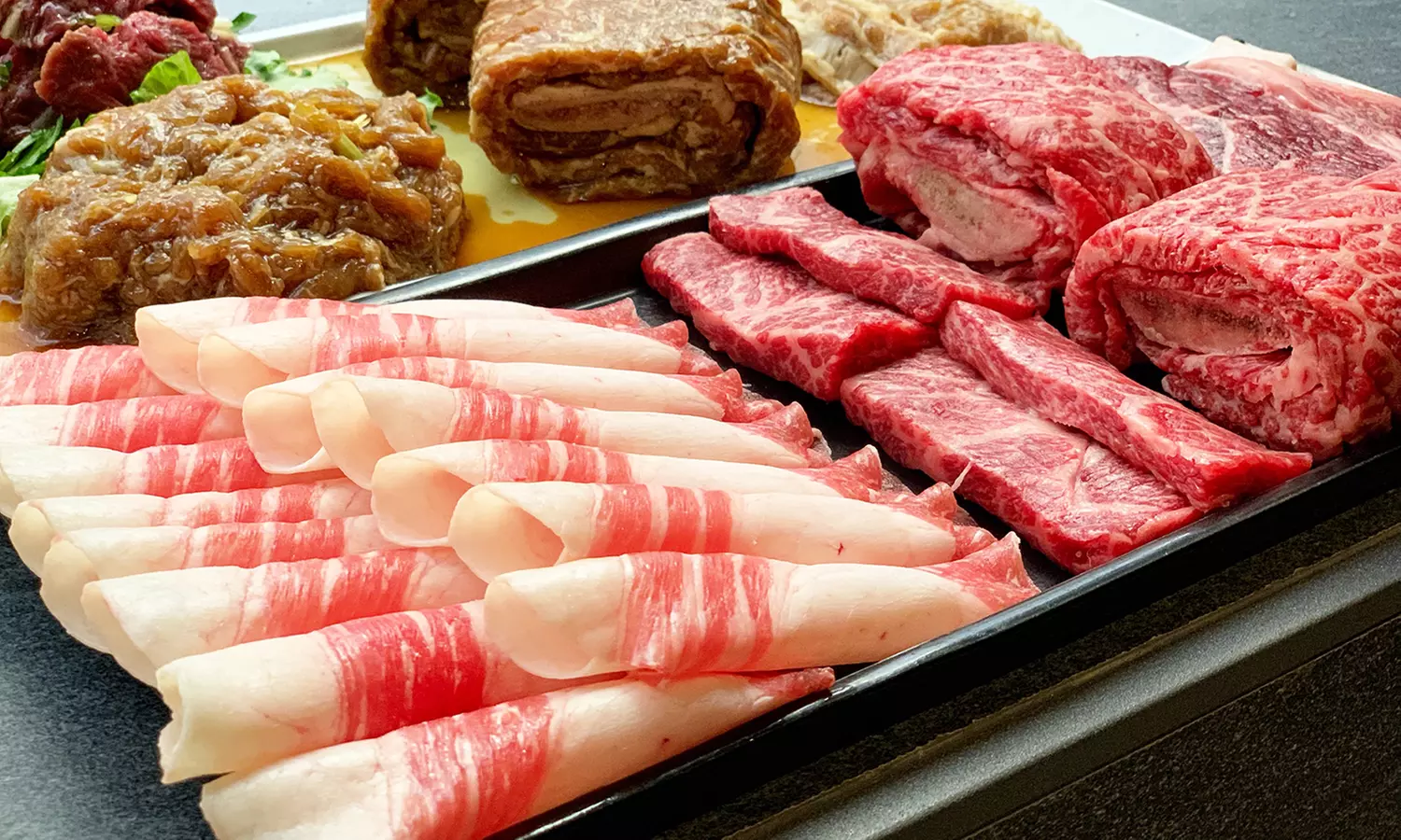 Korean Food and Drinks at Yoon Haeundae Galbi, Takeout and Dine-In (Up to 26% Off). Two Options Available. - Second Medium