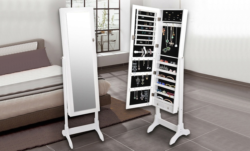 Image 11: Mirror Jewellery Cabinet