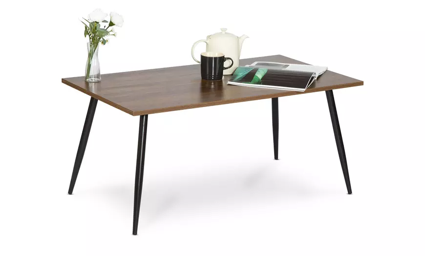 Image 3: Wooden Coffee Table and Two Side Tables Set