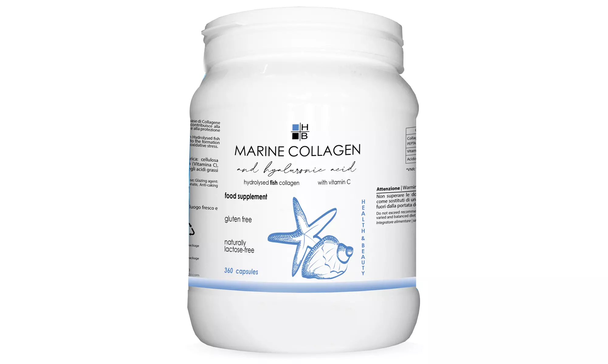 2, 4 o 12 mesi di collagene marino Health and Beauty