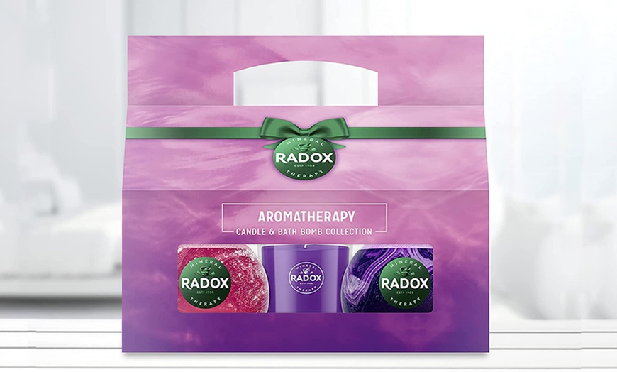 Image 4: Up to Four Three-Piece Radox Candle and Bath Bomb Gift Sets