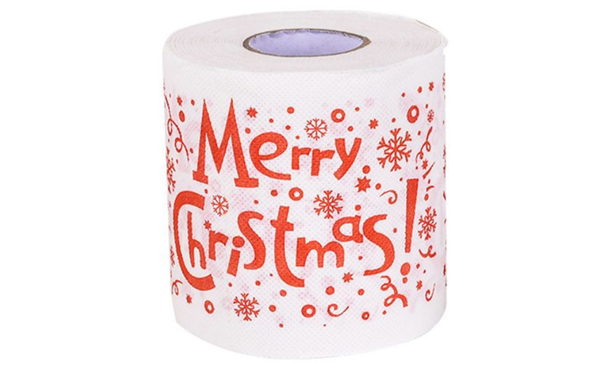 Image 13: Christmas Themed Toilet Roll Paper