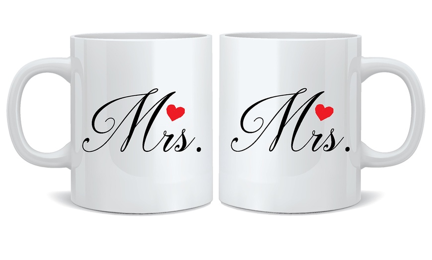 Image 9: Valentine's Day Couples' Mugs