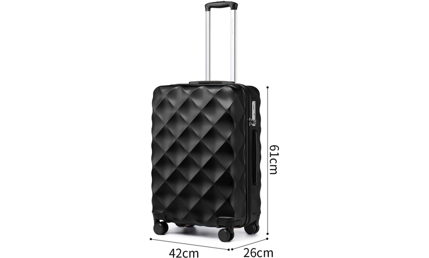 Image 55: Bagage(s) avec design en forme de losange