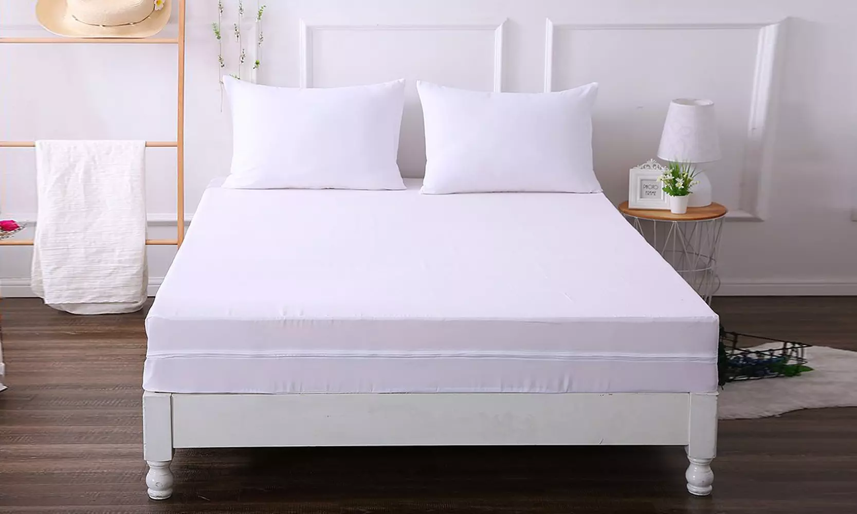 Zippered Waterproof Mattress Encasement Protector - Primary Image
