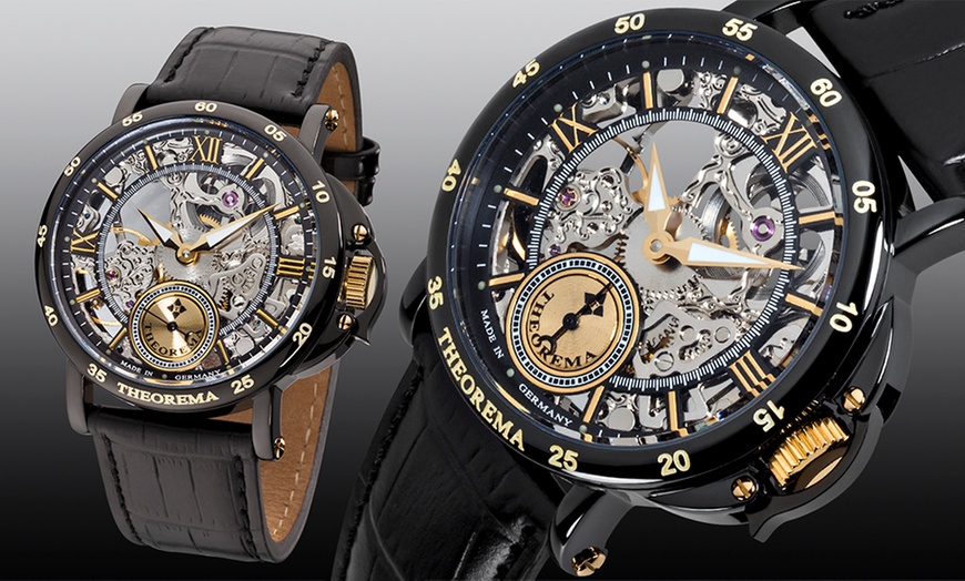 Image 6: Designer Skeleton Watch