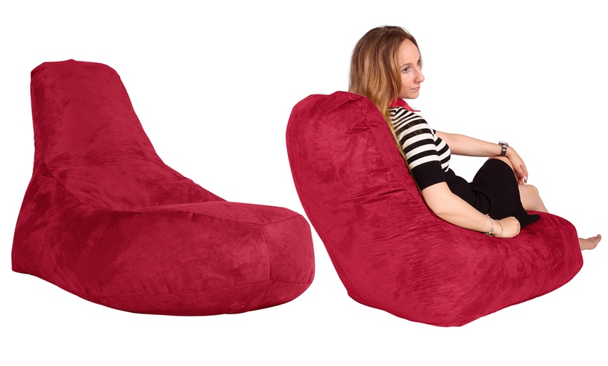 Image 23: Big Bertha Suede Bean Bags