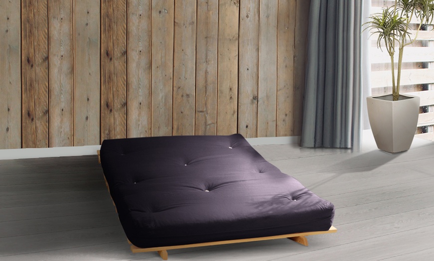 Image 32: Futon Frame and Mattress