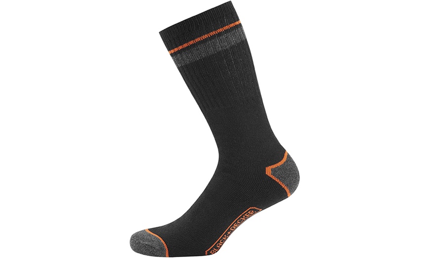 Image 6: Lot de 6 paires de chaussettes de travail BLACK+DECKER