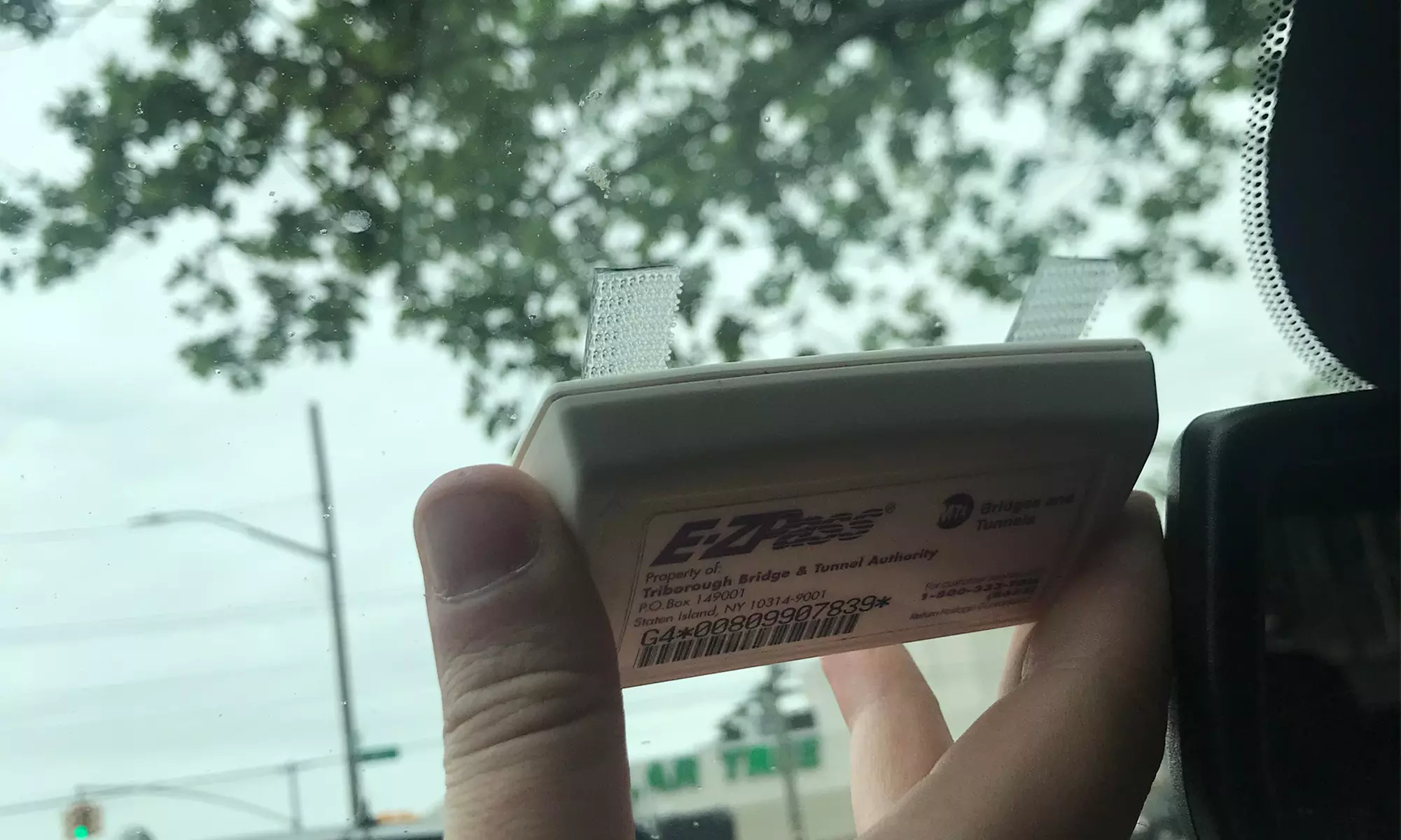 EZ Pass Mounting Kit - 3M Dual Lock Tape Peel-and-Stick Strips (2 Pack) - Primary Image