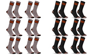 Set of 12 Pairs of Men's Socks