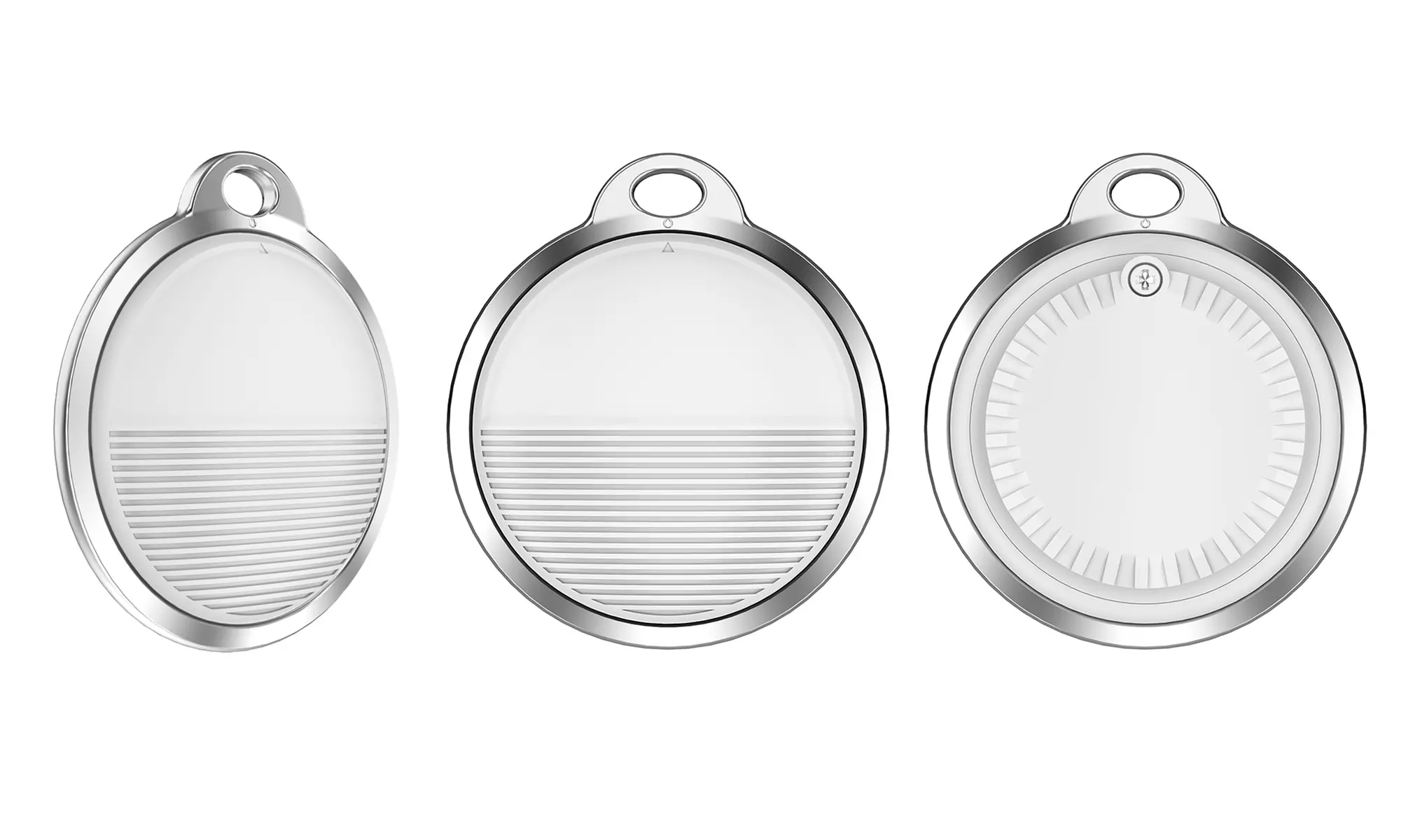 1x, 2x oder 3x SafeTrak Elite Apple MFi-zertifizierter Tracker für das iPhone in Weiß - Image 3