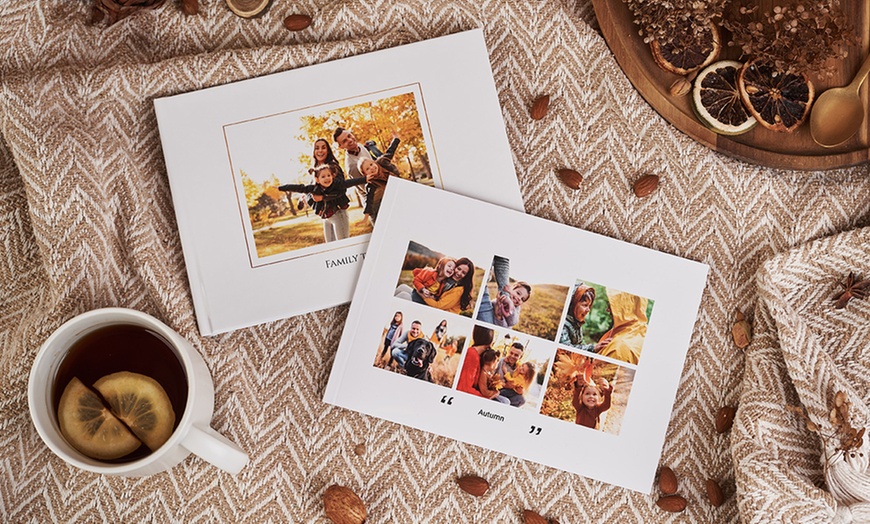 Image 2: One, Two, or Three Photobook A5 hardcover from Colorland