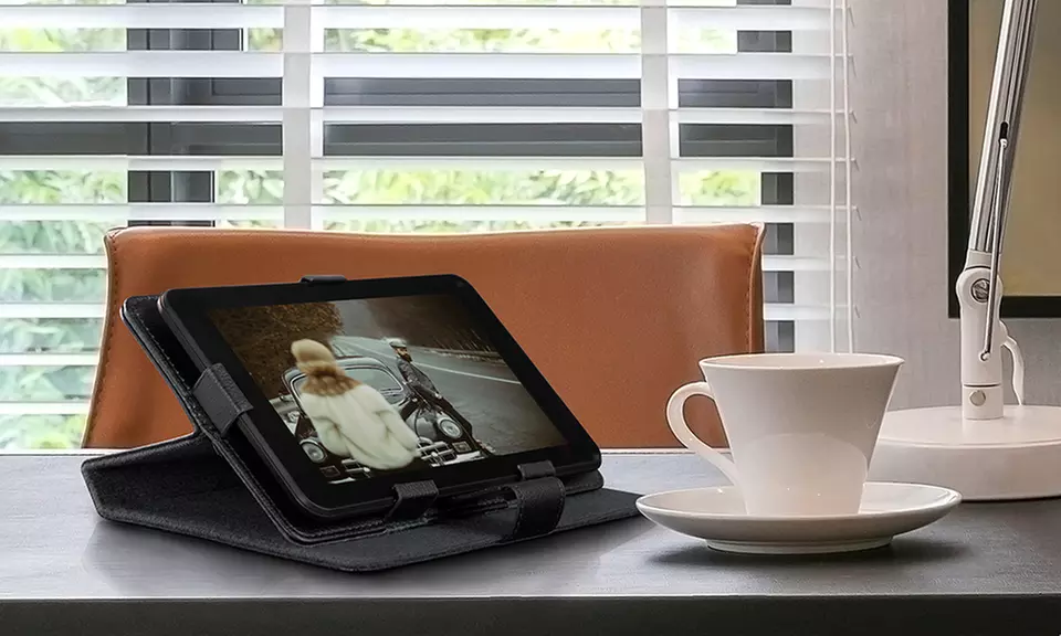 Etui lisse pour tablette avec micro SD 8GB - Primary Image