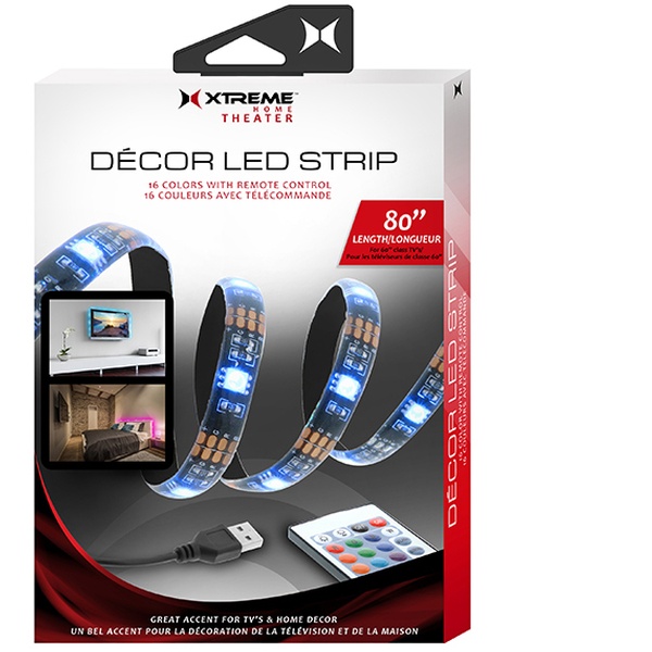 xtreme home theater decor led strip