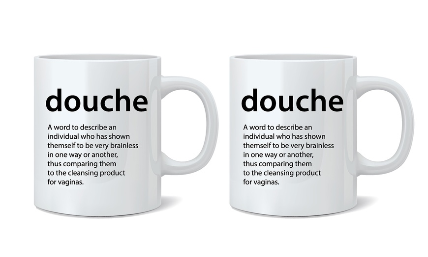 Image 15: One or Two Definition Novelty Mugs