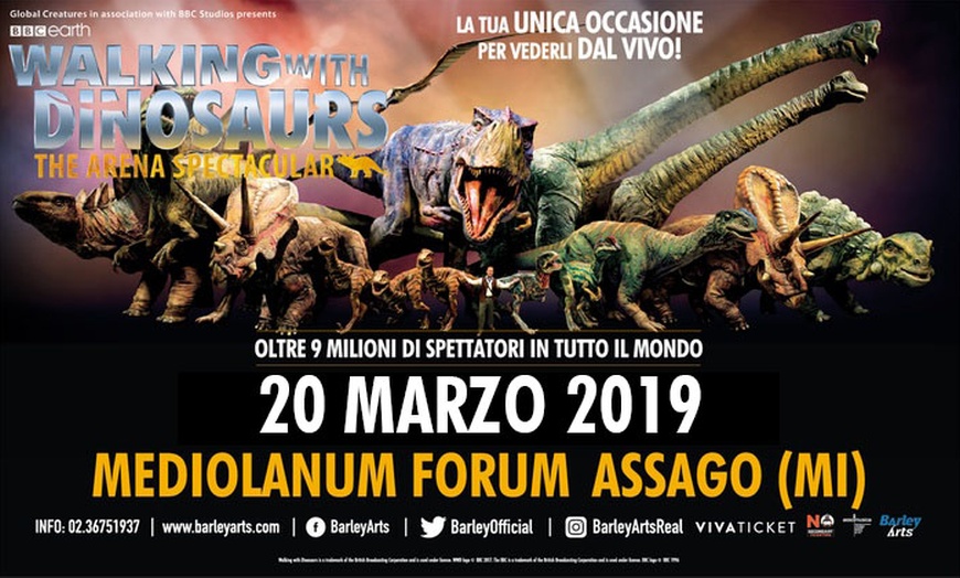 Image 1: Walking With Dinosaurs, Milano 