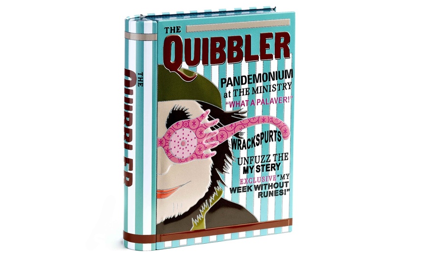 Image 3: Harry Potter Quibbler Christmas Gift Tin