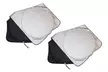 1 ou 2 pare-soleil pour pare-brise de voiture 150 x 70 cm anti-UV et thermique - Image 4