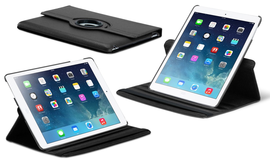 Image 2: Rotating Case for iPad