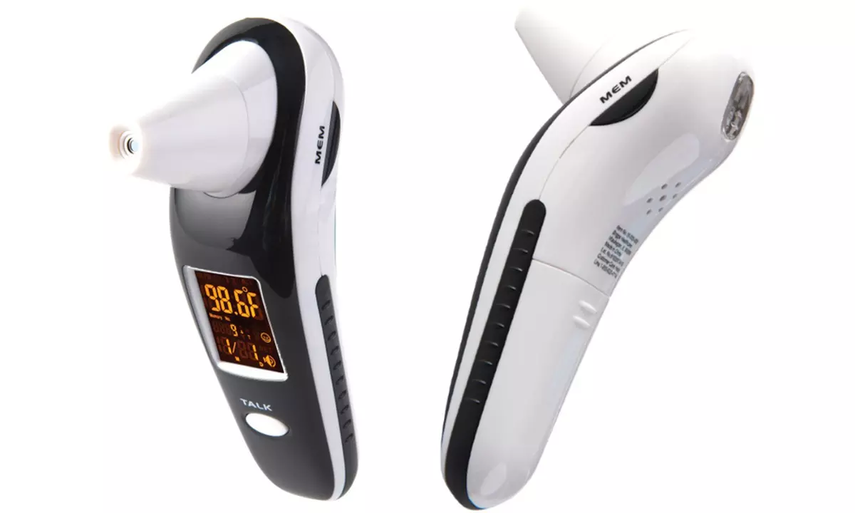 HealthSmart DigiScan Forehead and Ear Thermometer - Primary Image