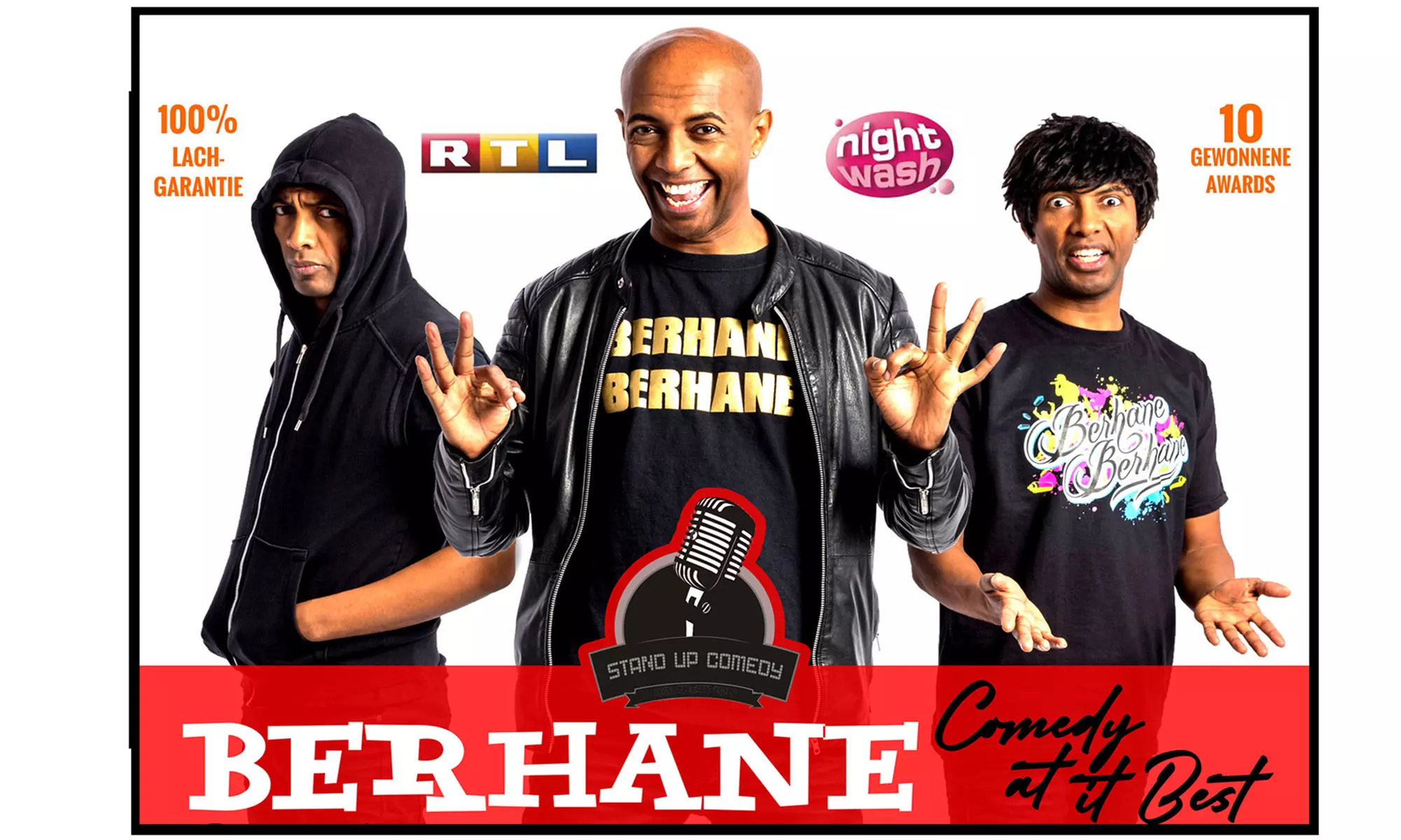 Ticket für „Berhane´s Solo Tour“ ab 01. März u. a. in Berlin, Stuttgart & Dortmund (42% sparen) - Primary Image