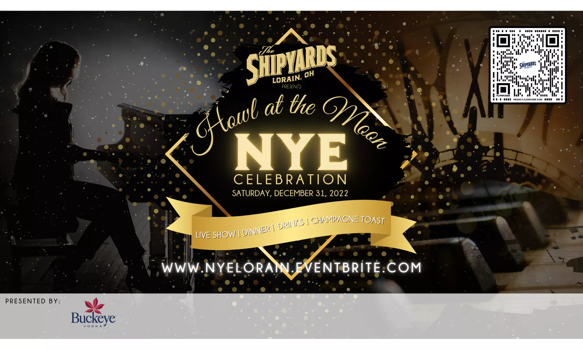 General Admission for One to Howl at the Moon New Year's Eve Celebration on December 31 - Primary Image