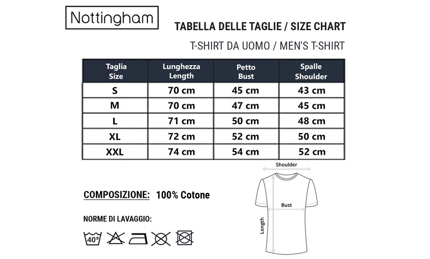 Image 3: Set da 3 o 6 canotte da uomo De Fonseca o Nottingham