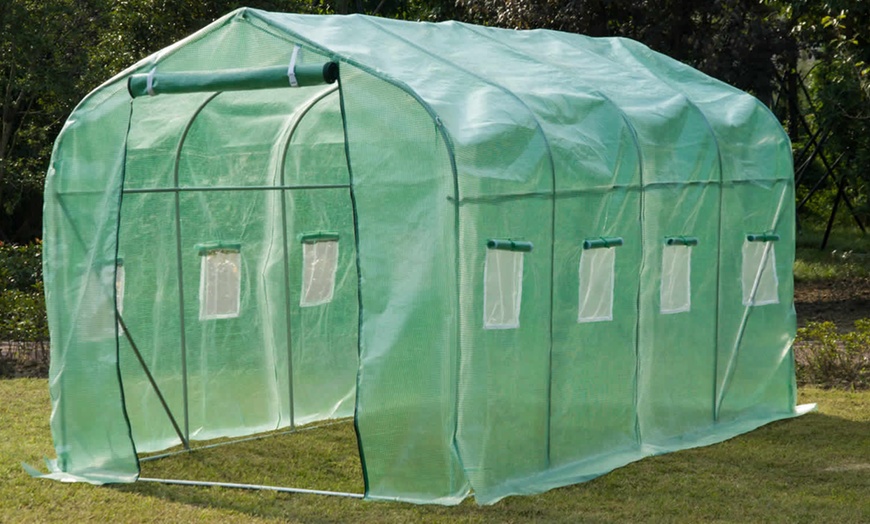 Image 7: Polytunnel Greenhouse